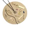 Llavero Colgante con Patrón de Logo Personalizable, Herrajes de Aleación de Zinc, Colgante Artesanal de Esmalte Pintado con Punta, Exquisito Adorno Colgante