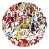 50 desenhos animados C Luo estrela do futebol esportes grafite decoração bagagem laptop skate carro adesivo