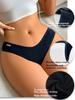 Calzones triangulares sencillos de algodón para niñas, cómodos, suaves, transpirables y ajustados, ropa interior bikini invisible sexy y divertida para niñas, ropa interior de cintura baja para mujer, conjunto de una pieza