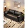 Sofá de Tecido para Sala de Estar, Novo Modelo para Apartamentos Pequenos, Estilo Moderno Minimalista, Adequado para Pousadas, Casas de Aluguel, Apartamentos e Lojas de Roupas