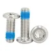 Parafuso Sextavado com Cabeça Cilíndrica Blue Point de Aço Inoxidável 304 Rosca Parcial Borda Chanfrada Hexágono Interno Parafuso para Móveis m3m4m5m6m8