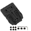 Placa de conexão do adaptador de fivela de liberação rápida Amazon transfronteiriça, acessórios de montagem, base de transferência de coldre tático de puxada rápida