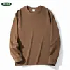 Camiseta Blanca Básica de Manga Larga Estilo Americano Nuevo para Hombre y Mujer, Otoño/Invierno 2026