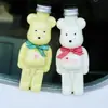 Botella de Plástico Oso Violento Botella de Té de Leche Jugo Botella Desechable para Bebidas 500ml PET Botella de Bebida Oso Violento