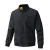 Chaqueta Amazon Transfronteriza Ropa Exterior para Hombre Verano Estilo Delgado Primavera y Otoño Talla Grande Chaqueta de Vuelo Sencilla Ropa Casual para Hombre