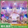 Tenda para evento de casamento em liga de alumínio lona de PVC retardante de chamas tenda para exterior à prova de chuva à prova de neve anti-vento nível 8-10