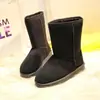 Zapatos para Mujer 2026 Versión Coreana Invierno Talla Grande Botas de Nieve Botas de Media Caña Forradas de Polar para Mujer Botas Cálidas para Mujer Venta al por Mayor Estilo de Mujer