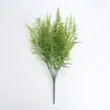 Vasos Mini para Plantas Verdes, Cercas Divisórias, Decorações de Paisagismo, Flores Artificiais, Arranjos de Flores, Samambaias, Folhas de Eucalipto, Grama Plástica