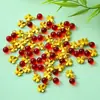 Accesorios para el Festival del Bote del Dragón Bolsitas Perfumadas Bordado Hecho a Mano DIY Tejido de Cuerda de Cinco Colores Zongzi Estilo Antiguo Hojas Iridescentes Accesorios Venta al por Mayor