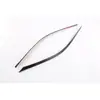 Adequado para Toyota 22 Senna sienna decoração da moldura da luz da sobrancelha do farol luz de sobrancelha decoração externa da sobrancelha patch preto de fibra de carbono M