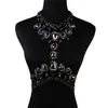 Collar de Joyería de Venta Caliente Transfronterizo Clásico Europeo y Americano Moda Diamante Largo Multicapa Cadena Corporal Cadena de Cintura en stock