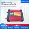 Inversor de Carro 12V 24V para 220V 300W 500W 1000W Cor Vermelha Modelo de Exportação