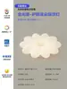 Lámpara de Techo de Espectro Completo Protección Ocular Sala de Estar Minimalista Moderna Celebridad de Internet Ins Estilo Geométrico Crema Cálido Lámparas de Dormitorio Principal