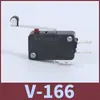 Interruptor de Micro-interruptor V16 Ponto Limite de Curso Toque V-15/152/155/156-1C25 Interruptor Auto-retorno Ponto Prateado