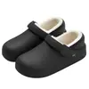 Chinelos de Algodão Birkenstock Impermeáveis para Mulheres Inverno Casa Interior Solado Macio Antiderrapante Plush Quente Calcanhar Sapatos de Algodão para Homens Atacado