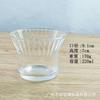 Taza de Vidrio Rayada Vertical Verde Degradado de Nicho para el Hogar Anti-quemaduras Taza para Beber Taza de Café de Lujo Ligero con Sentido Avanzado Taza para Bebidas Frías