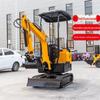 Novo Mini Escavador de Esteira Doméstico de 10g Acabamento de Jardim Paisagismo Construção de Engenharia Municipal Mini Escavadeira