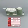 A8 Vajilla Templada de Melamina Serie Jade Tinta Qixiangyu Plato para Hot Pot Plato de Carne de Res y Cordero con Verduras Plato para Comida China de Negocios de Hotel