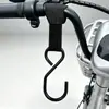 Gancho frontal para veículo elétrico, aço inoxidável espessado, universal, não requer perfuração, para pendurar itens no guidão de bicicletas elétricas, forte capacidade de carga