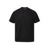 Camiseta de Verano para Hombre de Manga Corta con Costuras Gris Claro en el Hombro, Tejido Grueso Pequeño Nair, Corte Limpio de Gama Alta, Manga Media