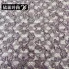 Nuevo tejido de malla hueca de comercio exterior con bordado de estrella hexagonal brillante tridimensional para vestidos tipo camisola, vestidos de gala y cárdigans