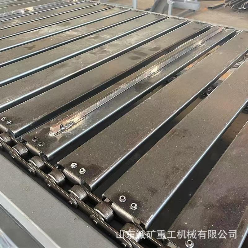 重型吨包链板输送机不锈钢工装链板输送线直行扣板链板输送机械