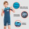 Novo Maiô Infantil Peça Única Manga Curta Espessado Traje de Surfe para Meninos Proteção Solar Fonte Termal Roupa de Neoprene 2mm