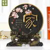 Adornos Pequeños, Gabinetes Decorativos para Vino, Accesorios para el Hogar, Gabinetes para TV de Sala de Estar, Tallas Creativas en Carbón, Estantes Antiguos, Artesanías, Regalo de Inauguración