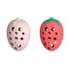 Amazon Saco de Armazenamento para Beauty Egg de Silicone Caixa de Armazenamento Pó de Morango à Prova de Poeira Porta-Pó Especial Ferramenta de Beleza Portátil