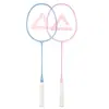 Raqueta de Bádminton Peak Genuina, Doble Raqueta Duradera, Ultraligera, Fibra de Carbono Completa, Juego de Grado Profesional para Adultos y Niños