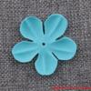 Chiffon diy artesanal tridimensional flor flor pedaço vestido de noiva ingredientes hot stamping amassado organza cocar material