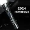 Laser Branco Popular Transfronteiriço de Alta Potência Cabeça de Alumínio Resfriamento Zoom Telescópico Canhão de Laser Display Digital Lanterna À Prova d'Água e Resistente à Pressão
