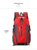Mochila Portátil para Montanhismo ao Ar Livre Venda Quente 40L Grande Capacidade Cor Contrastante Bolsa de Viagem Leve Mochila para Viagem Curta Mulheres