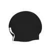 Gorro de Natación para Adultos de Silicona Sin Costuras Impermeable Listo para Usar del Fabricante, Gorro de Natación Impermeable Montado en la Cabeza, Gorro de Natación con Logo Impreso al por Mayor