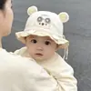 Gorro para Bebé para Primavera y Otoño, Estilo Delgado para Niños, Sombrero de Sol para Exteriores, Gorro de Pescador Ajustable para Bebés y Niños Pequeños