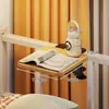 Estante de Almacenamiento para Mesita de Noche Cesta Colgante Plegable para Cama de Dormitorio, Tablero de Extensión de Almacenamiento para Litera de Estudiante, Escritorio de Computadora de Dormitorio