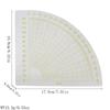 Regla de Acrílico para Patchwork Herramientas para Cortar Tela Ropa Corte Vertical Medición de Costura Regular Regla de Resistencia Densidad Cinta Métrica Rotatoria Venta al por Mayor