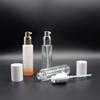 Botella de Vidrio Personalizada para Base de Maquillaje, Envase de 30 ml para Corrector, Control de Grasa, Cremas Faciales Bb/Cc, Botella para Cuidado de la Piel