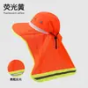 Gorro Sanitario Reflectante Sombrero para Exterior Sombrero de Verano con Visera para el Sol Sombrero de Pescador Anti-UV Transpirable Sombrero para el Sol Sombrero de Pesca