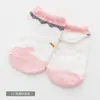 Calcetines de barco para niños de primavera y verano, calcetines invisibles de corte bajo para bebé, calcetines de algodón antideslizantes con bloques de color de animales de dibujos animados al por mayor