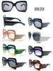 Comercio exterior parloteando librito rojo explosiones gafas de sol en stock marea nacional gafas de sol África Europa y los Estados Unidos creativo montura grande transfronterizo 8829