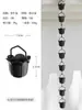 Cadena de lluvia para patio, cadena desviadora de agua para villa, drenaje de aleros, campana de lluvia, gota de lluvia, campana de lluvia para exteriores, cadena de lluvia japonesa, desviación de agua de templo.