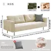 Sofá para apartamentos pequeños, oficinas y propiedades de alquiler, sofá largo reclinable en cuero encerado al aceite negro, estilo vintage, sofá cama pequeño para la sala de estar