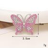Creativo Exquisito Diamante Completo Mariposa Accesorios DIY Gotas de Agua Mariposa Accesorios para Zapatos con Agujeros Adhesivo de Belleza Diamante para Carcasa de Teléfono Móvil