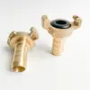 Conector de Manguera de Aire Francés Tipo Garra de Latón de Calidad de Exportación, Conector de Manguera de Cobre con Forma de Garra de Rosca Exterior de Conexión Rápida