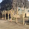 Arranjo Floral com Tronco de Árvore Emendado e Decorações de Galhos para Exibição na Sala de Estar, Madeira Natural, Resistente a Insetos, Galhos de Árvore Artificiais, Produto Novo