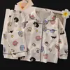 Pijama para niñas 2026 nuevo modelo algodón nube infantil primavera y otoño manga larga caricatura dulce princesa ropa de casa para niños mayores