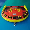 Anel Inflável de Reboque para Água Novo Produto Transfronteiriço Hovercraft de Tração para Reboque Sofá com Encosto Inflável para Água em Estoque