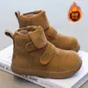 2026 Invierno Nuevo Estilo Niñas Moda Infantil Zapatos de Algodón Niños Medianos y Grandes Estudiantes Botas de Nieve Engrosadas Zapatos Retro Birkenstock Venta al por Mayor