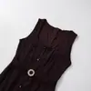 Comercio Exterior 2025 Nuevo Otoño Diseño de Ropa para Mujer Nicho Versátil Aspecto Adelgazante Vestido Casual 5029124